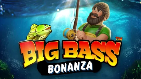 Big Bass Bonanza visser met grote vis