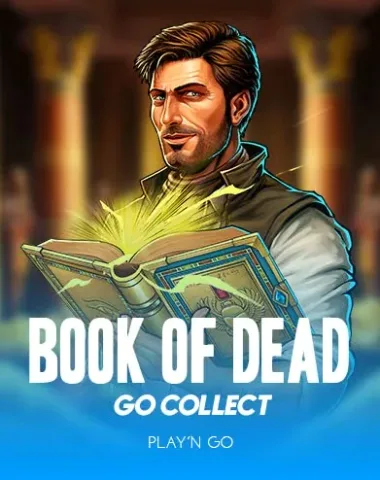 Book of Dead adventure slot reels